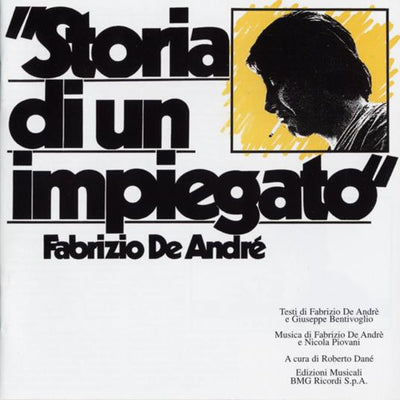 De Andre' Fabrizio - Storia Di Un Impiegato (Cd+Nuovo Libretto) | CD