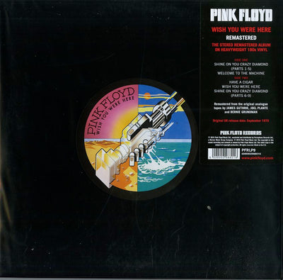 Pink Floyd - Wish You Were Here [Remastered] [Vinyl] | Vinile
