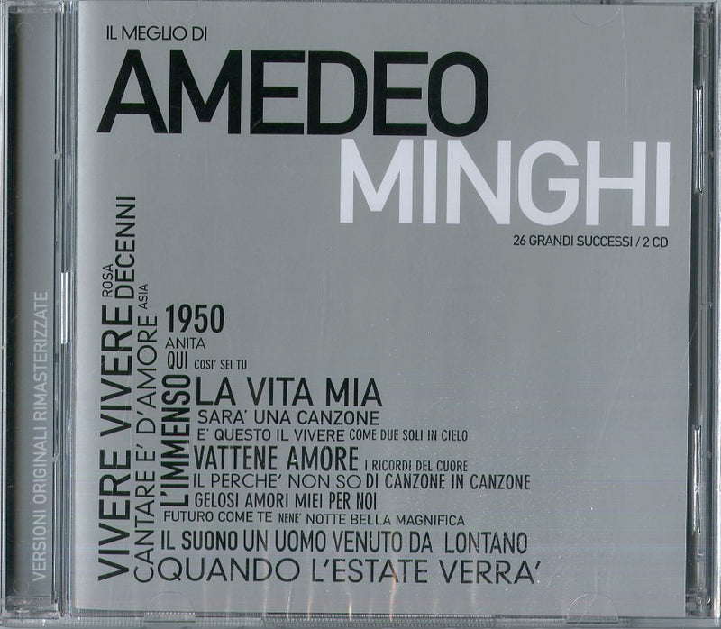 Minghi Amedeo - Il Meglio Di Amedeo Minghi | CD