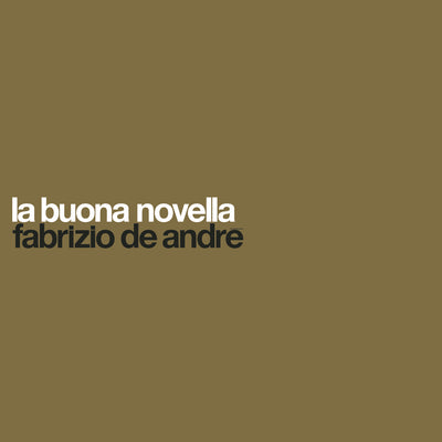 De Andre' Fabrizio - La Buona Novella (Cd + Nuovo Libretto Editoriale) | CD