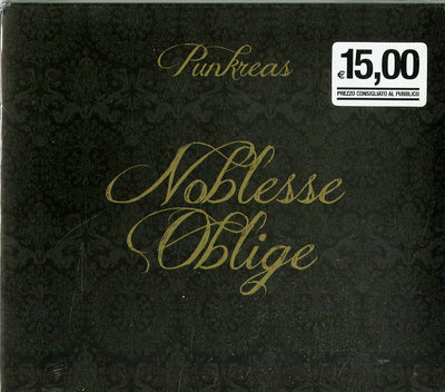 Punkrea S - Noblesse Oblige | CD